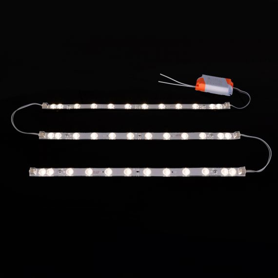 Светодиодный модуль сменный на магните 220V 24W SMD 5630 NW IP20 (LW-02/36) | Зображення 3