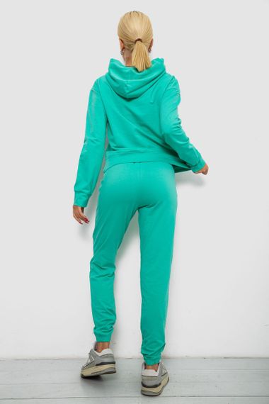 Спортивный костюм женский двухнитка, цвет мятный, 214R1419-007 | Зображення 3