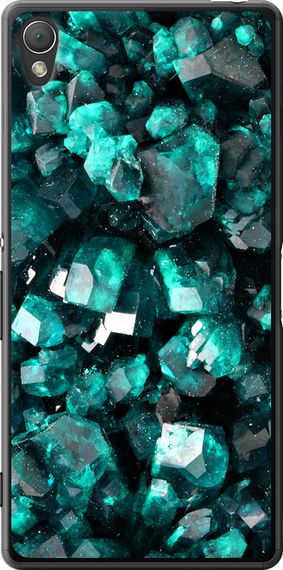Чехол на Sony Xperia Z3 dual D6633 Кристаллы 2 "3674u-59-17620"