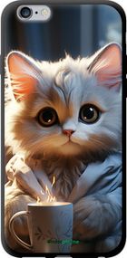 Чохол на iPhone 6 Plus Білий кіт "5646b-48-2448"