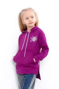 Худі для дівчинки Носи своє 134 Фіолетовий (p-4743-156957)