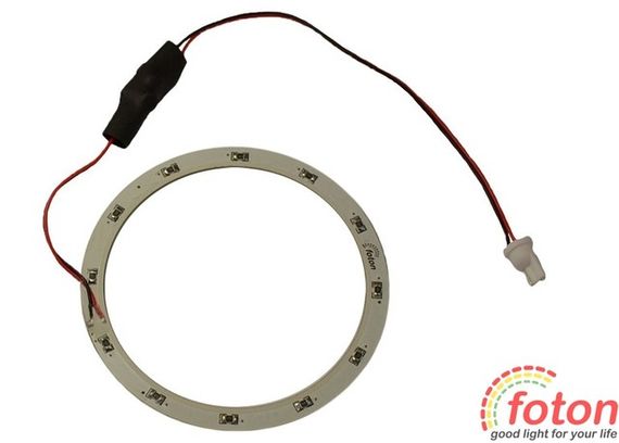 Светодиодное кольцо LED ring SMD 5050 110mm (612Lm) 7.56W | Зображення 1