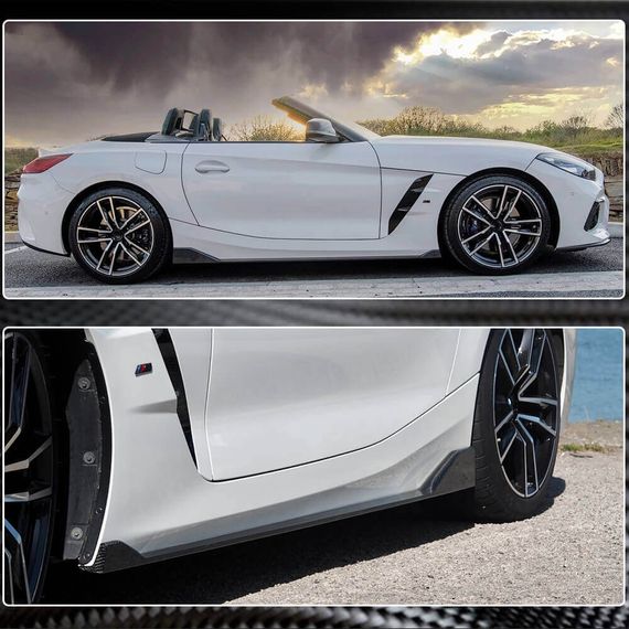 Накладки на пороги (для M-Sport, Карбон) для BMW Z4 (G29) 2018- гг | Зображення 4