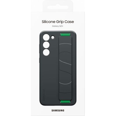 Чехол для мобильного телефона Samsung Galaxy S23 Plus Silicone Grip Case Black (EF-GS916TBEGRU) | Зображення 4