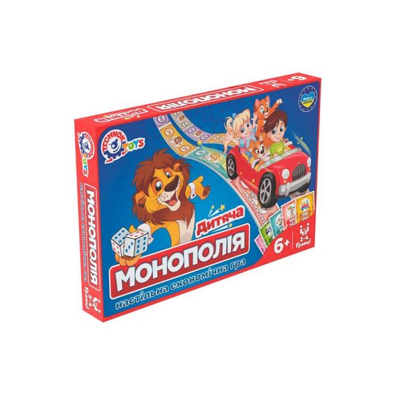 Настольная игра "Монополия" 0755TXK с игровым комплектом денег