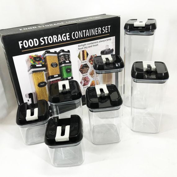 Столові набори спецій на підставці FOOD Storage Container Set, Підставка для спецій на стіл YG-90 | Зображення 1