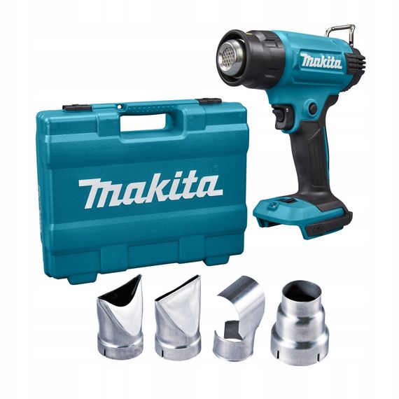 Фен технічний акумуляторний Makita DHG180ZK (550 °C, 200 л/хв, LXT, без акумуляторів та зарядного пристрою)