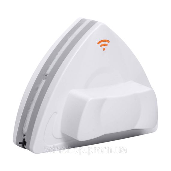 Магнітна щітка для миття вікон 3-8 мм двостороння з фіксацією та страхувальним шнуром HP-35015-24