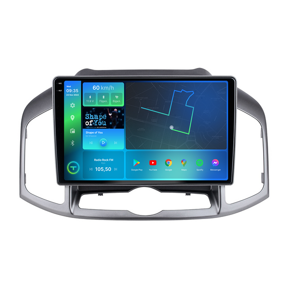 Штатна магнітола Torssen 2K Chevrolet Captiva 16+ F106128 4G Carplay DSP | Зображення 1