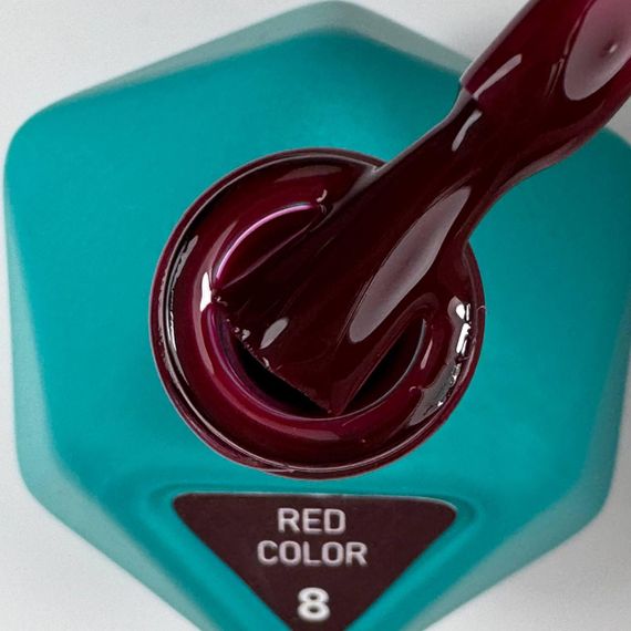Гель-лак Victoria Avdeeva Red Color 08 (красный) 12 мл HEMA & TPO FREE | Зображення 3