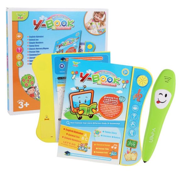 Інтерактивна дитяча навчальна книга з ручкою Parentchild Sound Board Book for Kids, англ. мова