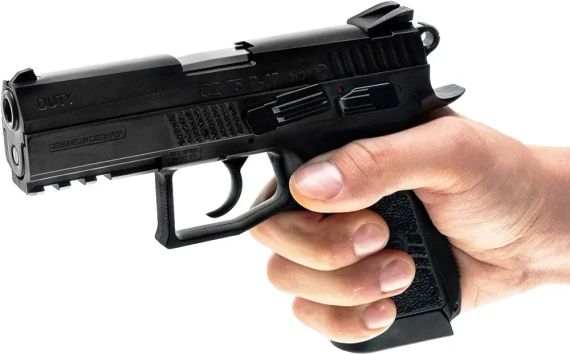 Пістолет страйкбольний ASG CZ75 P-07 Duty CO2. Blowback. кал. 6 мм | Зображення 8