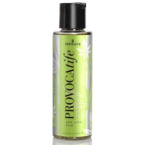 Масажна олія Sensuva: Provocatife Hemp Oil Infused Massage (125 мл) з феромонами і олією конопель Sex Aura