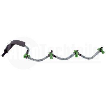 Трубка обратки топлива Citroen Berlingo 1.6HDi 10-/ Jumpy 1.6HDi 07-/ C3/C4 1.6HDi 09-/ Peugeot  Parnter 1.6 HDI 08-/ Expert