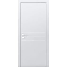 Двери Rodos CORTES PRIMA 1G + молдинг, PRIMA 3G + молдинг RAL 7047