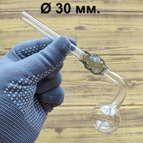 Стеклянная трубка Skull Turn Oil Black