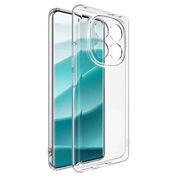 TPU чохол Epic Transparent 1,5mm Full Camera для Xiaomi Redmi Note 14 Pro 5G | Зображення 1