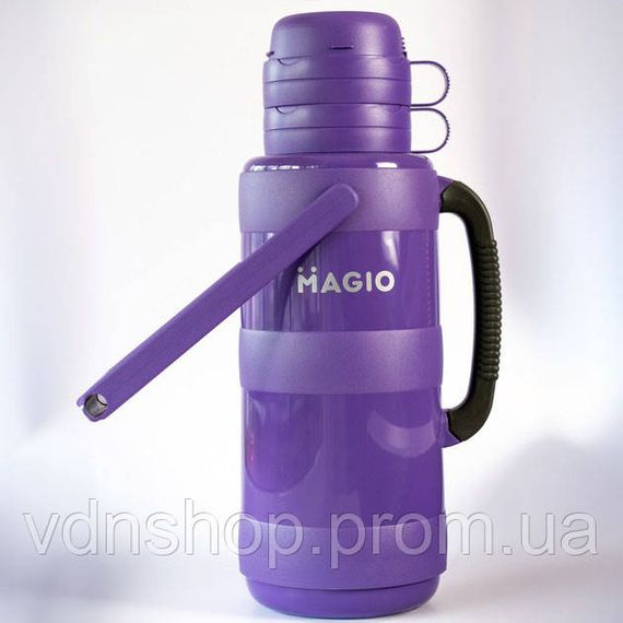 Стильний компактний термос Magio MG-1053, Термочашка для поїздок, Термос для питної води туристичний LG-63 | Зображення 1