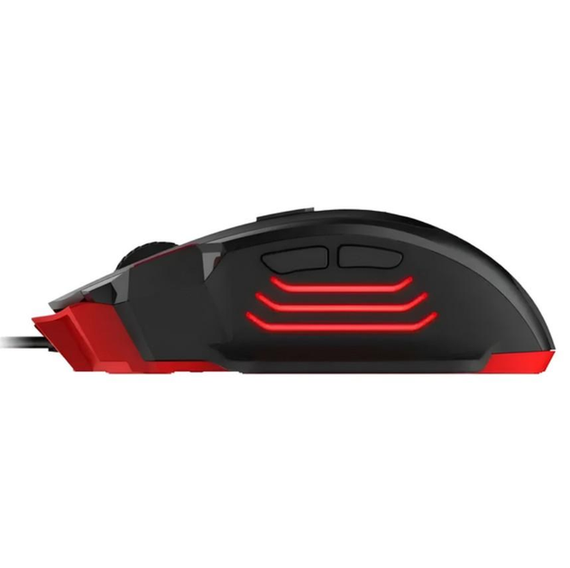 Ігрова дротова комп’ютерна миша JEDEL GM1070 Black з RGB підсвічуванням, | Зображення 2