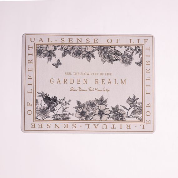 Килимок діатомітовий для сушіння посуду Garden Realm 40*30 см Yiwu HP-42-192