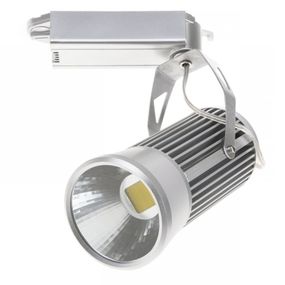 Светильник трековый поворотный LED 406/30W NW COB SL