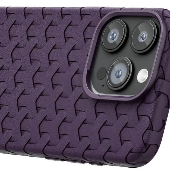 Чохол TPU Weaving для Apple iPhone 13 Pro (6.1") Purple | Зображення 2