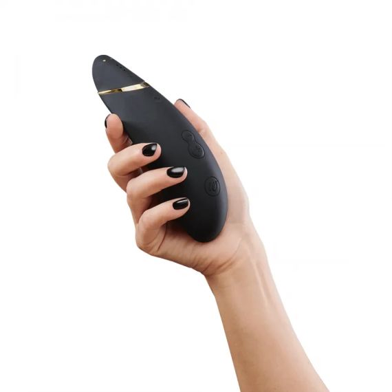 Вакуумний кліторальний стимулятор Womanizer Premium 2 BLACK Sex Aura | Зображення 6