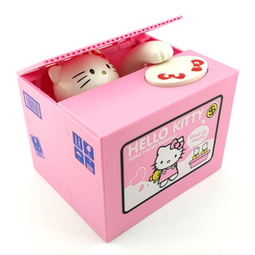 Интерактивная копилка Hello Kitty Piggy Banк розовый
