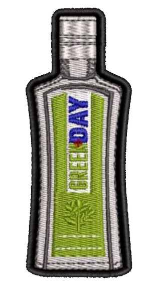 Шеврон Пляшка GreenDay