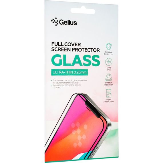 Захисне скло Gelius Full Cover Ultra-Thin 0.25mm для Samsung A057 (A05S) Black | Зображення 1
