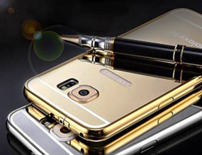 Чехол для Samsung S6 зеркальный хромированный