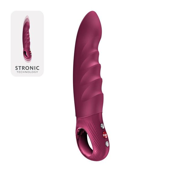 Пульсатор Fun Factory Stronic Deep, Wine Red, 8 режимов работы, перезаряжаемый Sex Aura