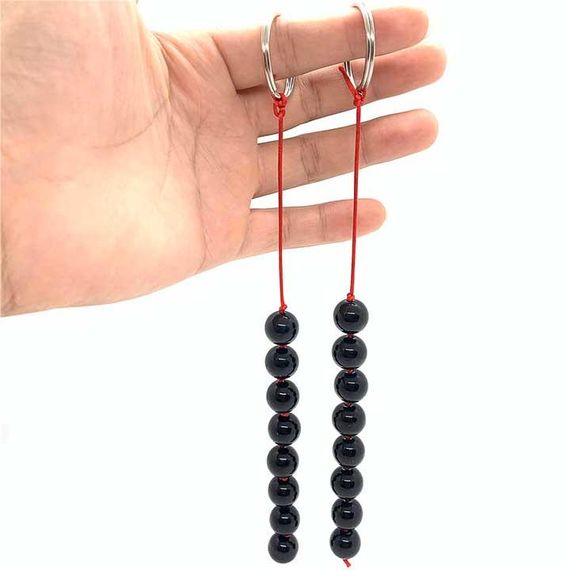 Анальні намиста з чорного загартованого скла — Анальні іграшки | Зображення 5