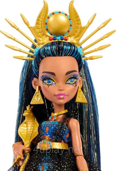 Кукла Монстр Хай Клео де Нил с аксессуарами Оригинал Mattel Monster High Cleo De Nile Клеопатра | Зображення 6