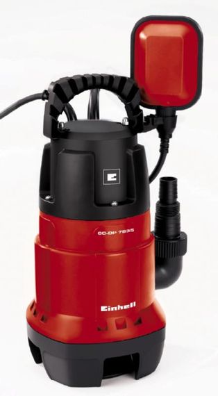 Насос дренажний Einhell GC-DP 7835, 780 Вт, 15700 л/год., вис. 8 м, глиб. 8 м (4170682)