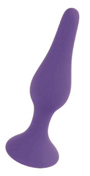 Анальний плаг Silicone Plug Purple - Large, BS6400090 Sex Aura | Зображення 2
