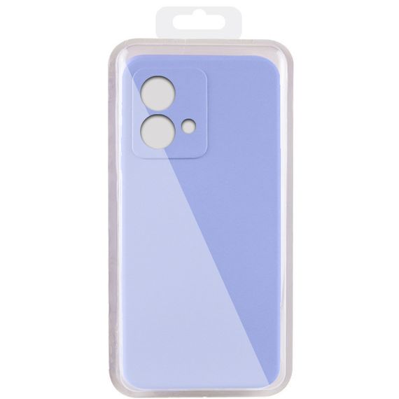 Чехол Silicone Cover Lakshmi Full Camera (AA) для Motorola Moto G84 Сиреневый / Dasheen | Зображення 4