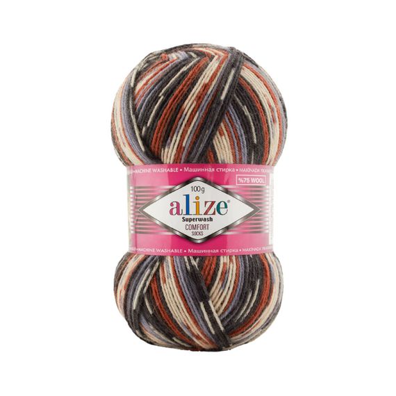 Alize Superwash Comfort Socks, 7840