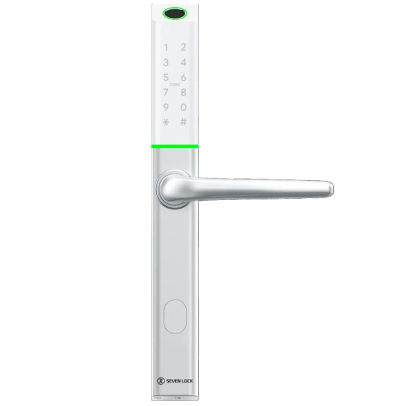 SEVEN LOCK SL-7763BF white Розумний дверний біометричний замок - Замки
