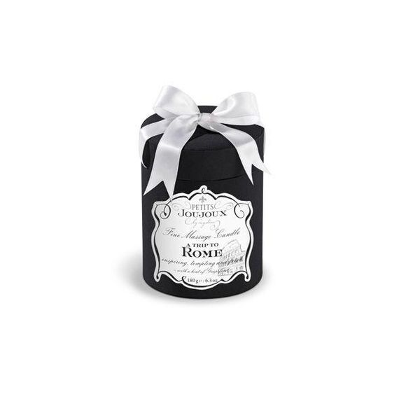 Масажна свічка Petits Joujoux - Rome - Grapefruit and Bergamott (190 г) розкішна упаковка | Зображення 1
