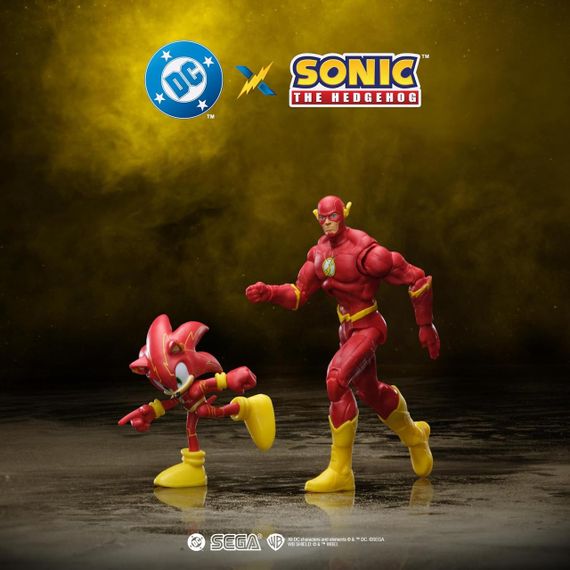 Ігровий набір фігурок DC та Sonic the Hedgehog: Сонік і Флеш | Зображення 7