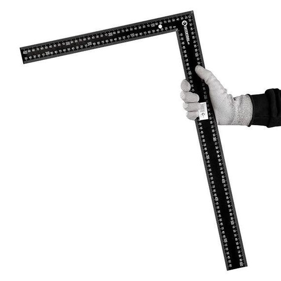 Косинець будівельний 600*400 мм INTERTOOL MT-2060 | Зображення 4