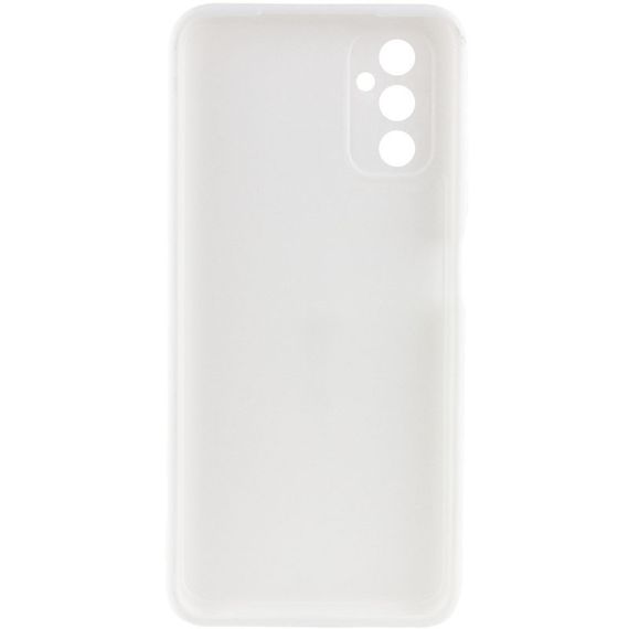 Силіконовий чохол Candy Full Camera для Samsung Galaxy A24 4G, Білий | Зображення 1