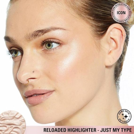 Хайлайтер Makeup revolution highlight reloaded - Just My Type (6.5 g) | Зображення 3