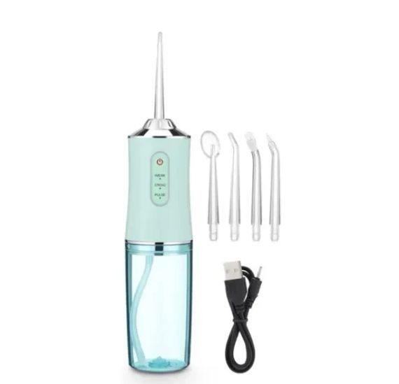 Ирригатор портативный Oral Irrigator 3 режима работы, 2 насадки | Зображення 6