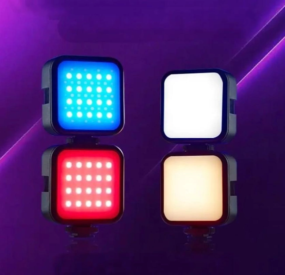 Студийная LED лампа WL-R1, 23000-7000K, освещение для съемки, RGB подсветка | Зображення 2