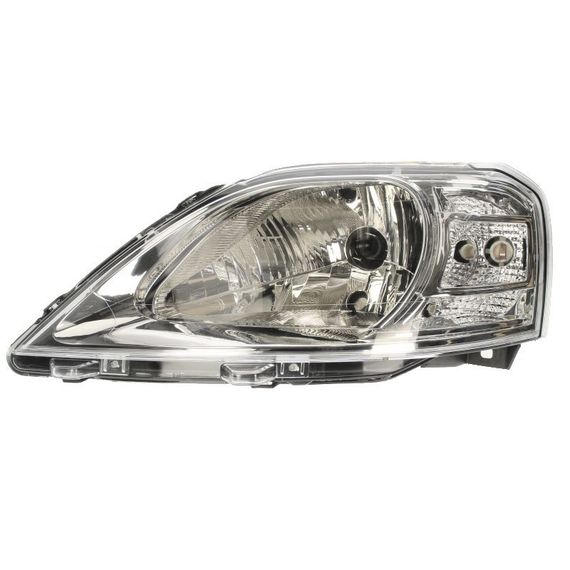 Фара Передняя Dacia / Renault Logan 2009-2012 Левая H4 Автом. Рег, | Зображення 1