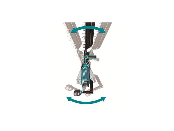 Ножиці для живоплоту акумуляторні Makita UH013GZ (600 мм, 23.5 мм, BL, XGT, без акумуляторів та зарядного пристрою) | Зображення 7