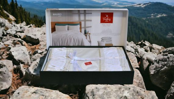 Постельное белье Turkiz Ranforse Prima 200 х 220 см Mauro Green | Зображення 2