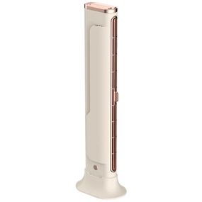 Настільний вентилятор F3 Tower Fan 3 speeds with battery 1200 mAh Biege